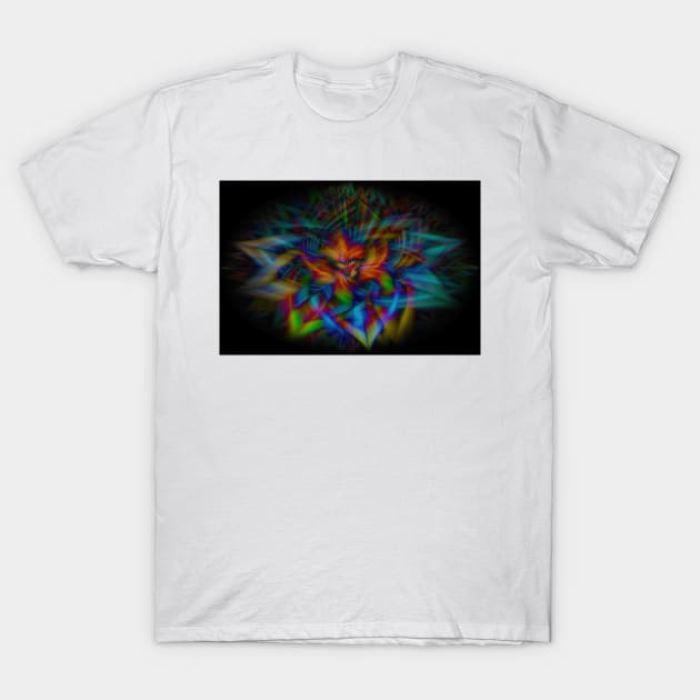 Abstract multicoloured background T-Shirt by Russell102